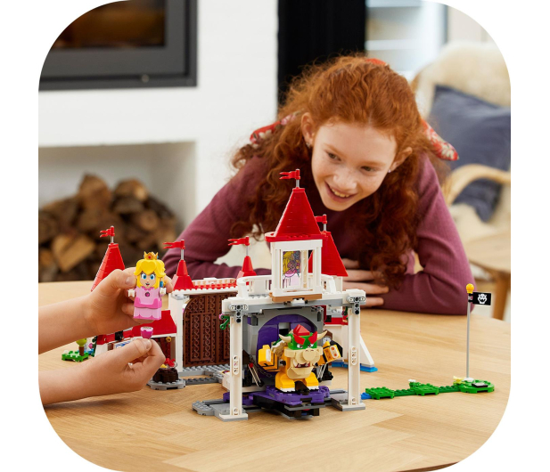 LEGO Super Mario 71408 Zamek Peach - zestaw rozszerzający - 1056694 - zdjęcie 8
